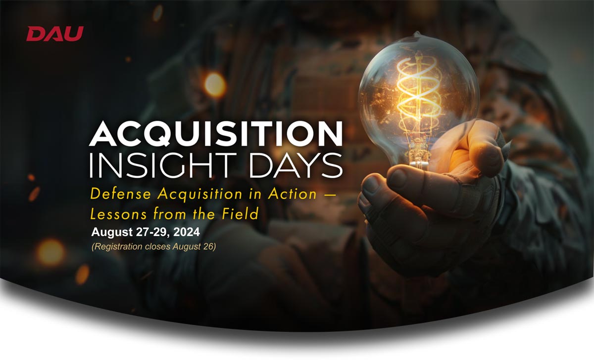 DAU Acquisition Insight Days