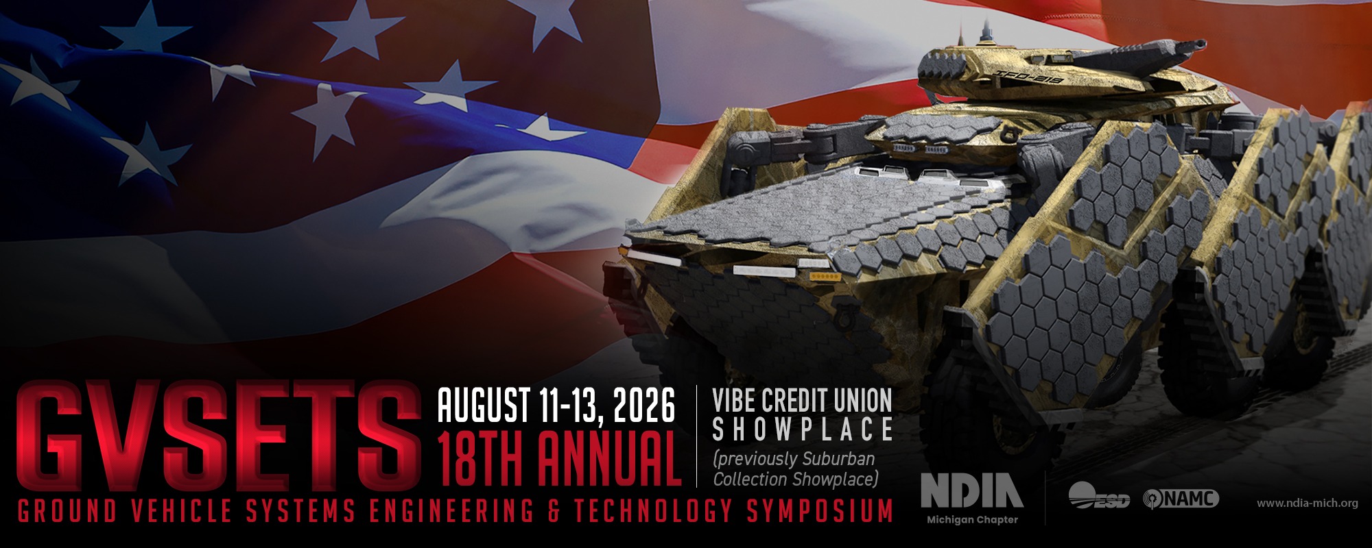 National Defense Industrial Association, Michigan Chapter 2026 GVSETS event