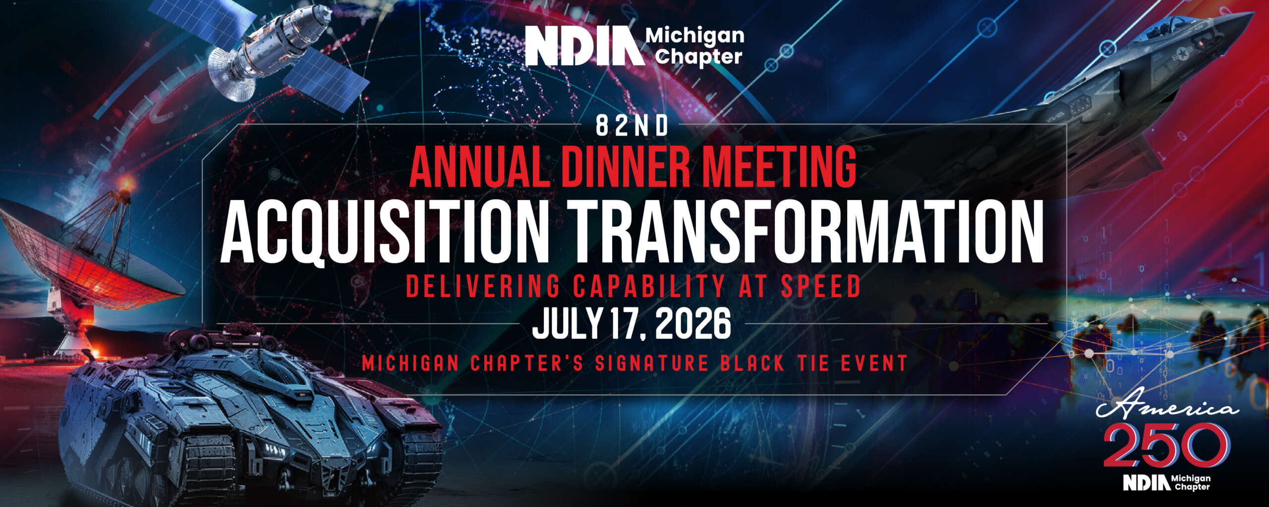 NDIA Michigan Annual Dinner Banner